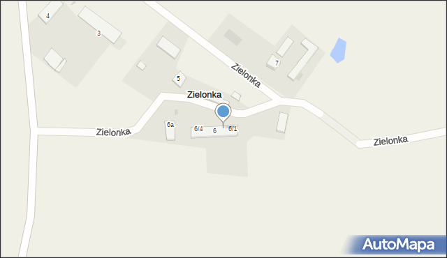 Zielonka, Zielonka, 6/2, mapa Zielonka