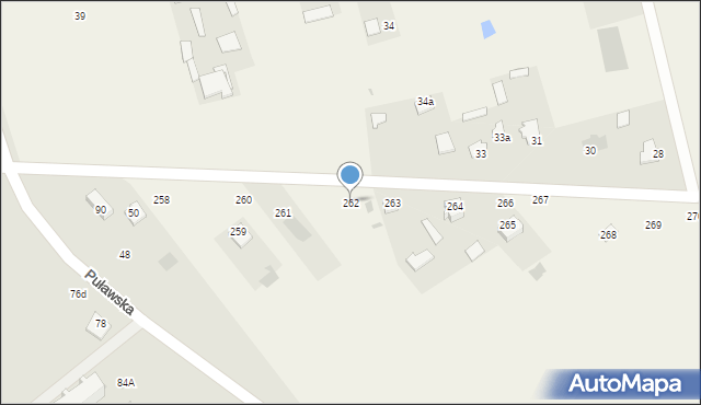 Zielonka Nowa, Zielonka Nowa, 262, mapa Zielonka Nowa