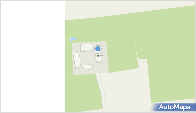 Zielonka Pasłęcka, Zielonka Pasłęcka, 90, mapa Zielonka Pasłęcka