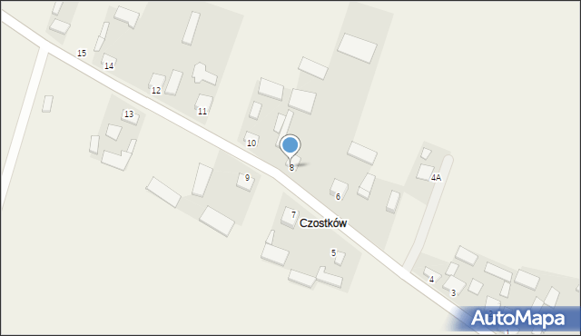 Zielonki, Zielonki, 8, mapa Zielonki