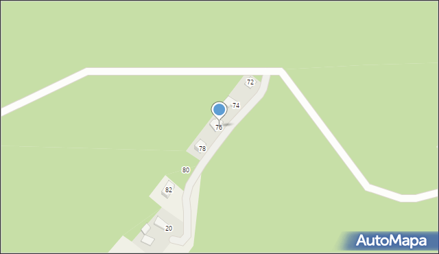 Zielonowo, Zielonowo, 76, mapa Zielonowo