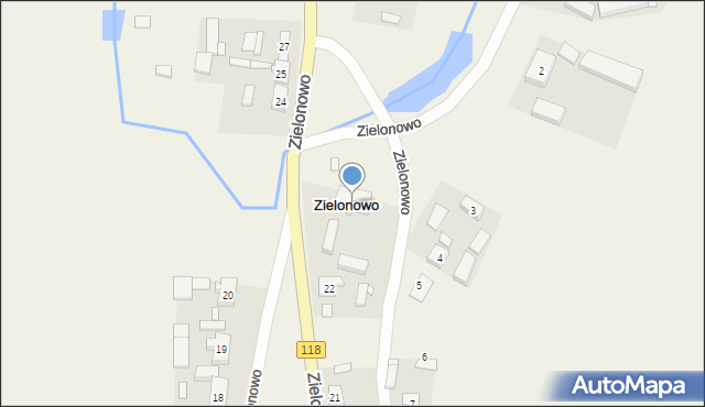 Zielonowo, Zielonowo, 23, mapa Zielonowo