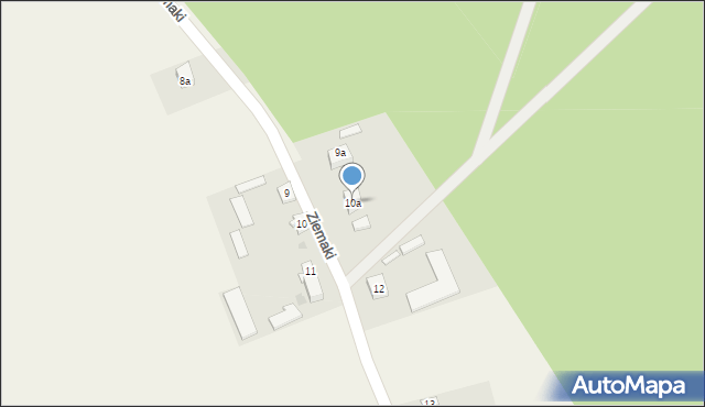 Ziemaki, Ziemaki, 10a, mapa Ziemaki
