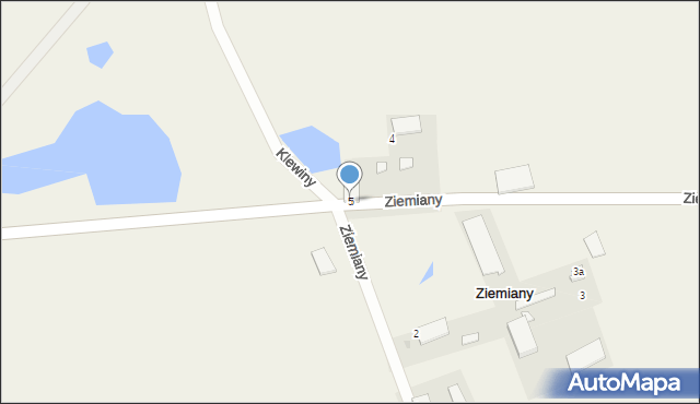 Ziemiany, Ziemiany, 5, mapa Ziemiany