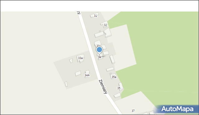 Ziemiary, Ziemiary, 34, mapa Ziemiary