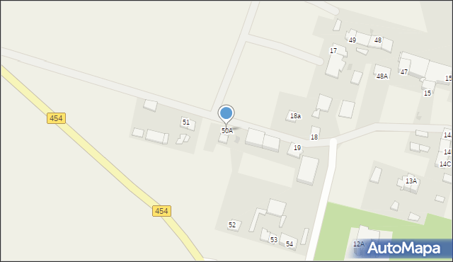 Ziemiełowice, Ziemiełowice, 50A, mapa Ziemiełowice