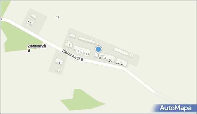 Ziemomyśl B, Ziemomyśl B, 2G, mapa Ziemomyśl B