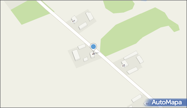 Ziewanice, Ziewanice, 46, mapa Ziewanice