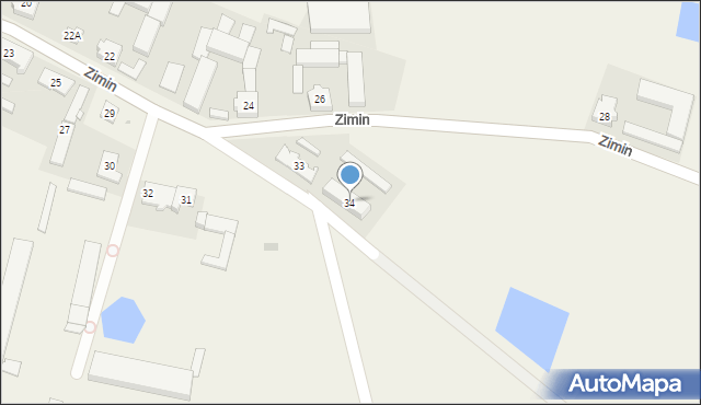 Zimin, Zimin, 34, mapa Zimin