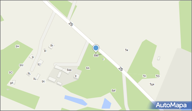 Zimne Wody, Zimne Wody, 8ab, mapa Zimne Wody