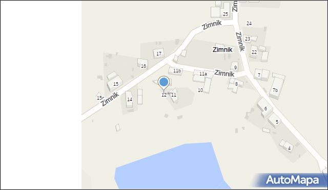 Zimnik, Zimnik, 12, mapa Zimnik