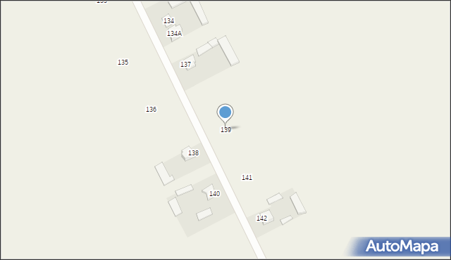 Zimno, Zimno, 139, mapa Zimno