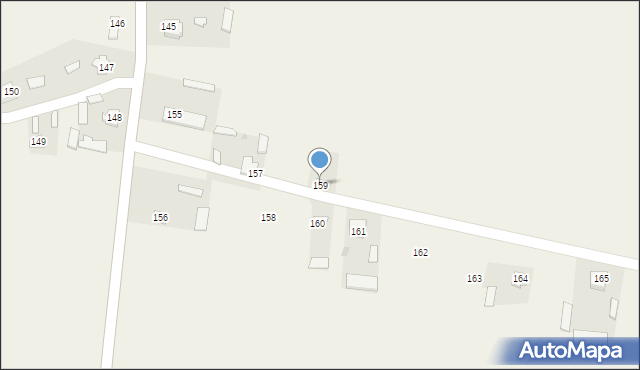 Zimno, Zimno, 159, mapa Zimno