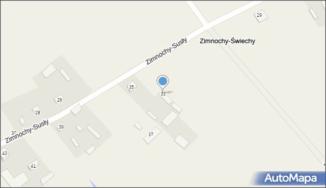 Zimnochy-Susły, Zimnochy-Susły, 33, mapa Zimnochy-Susły