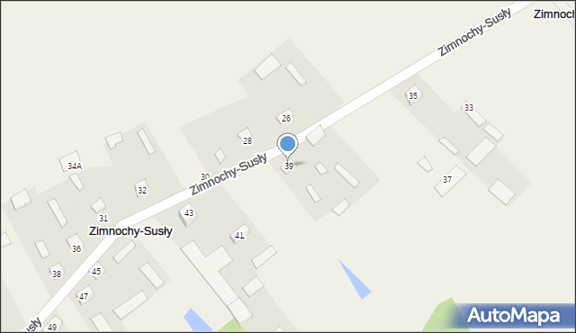 Zimnochy-Susły, Zimnochy-Susły, 39, mapa Zimnochy-Susły
