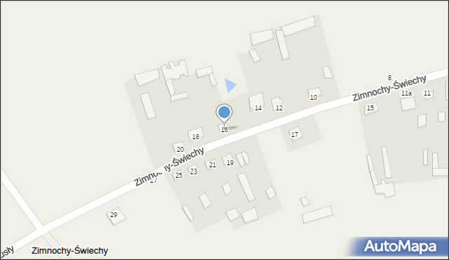 Zimnochy-Świechy, Zimnochy-Świechy, 16, mapa Zimnochy-Świechy
