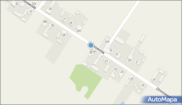 Zimnowoda, Zimnowoda, 24, mapa Zimnowoda