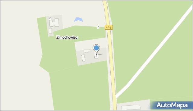 Zimochowiec, Zimochowiec, 1, mapa Zimochowiec