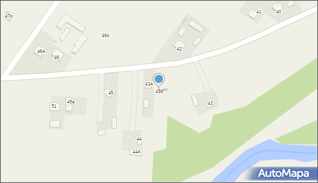 Ziółków, Ziółków, 43d, mapa Ziółków