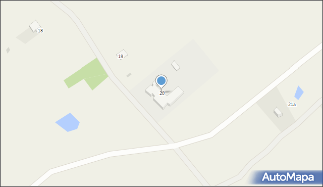 Ziółkowo, Ziółkowo, 20, mapa Ziółkowo