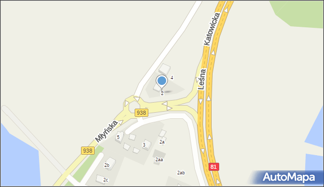 Pawłowice, Zjednoczenia, 2, mapa Pawłowice