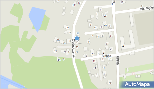 Ruda Śląska, Zjednoczenia, 26, mapa Rudy Śląskiej