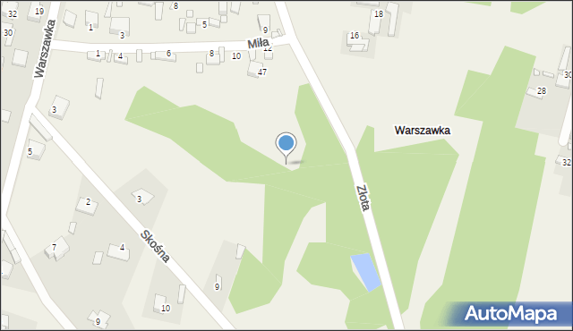 Dziurów, Złota, 45, mapa Dziurów