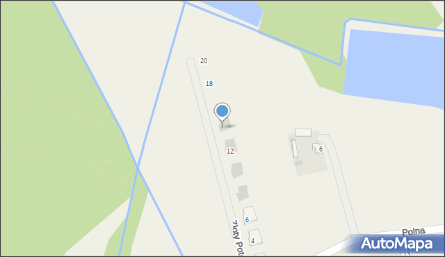 Głuchów, Złoty Potok, 14, mapa Głuchów