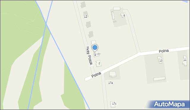 Głuchów, Złoty Potok, 4, mapa Głuchów