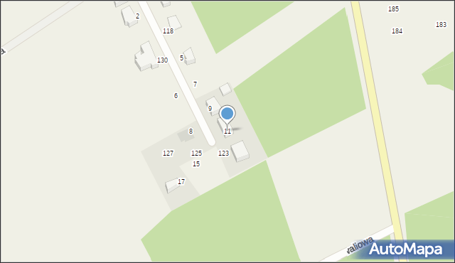 Jamielnik, Złota, 11, mapa Jamielnik