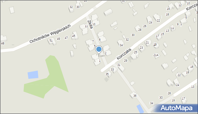 Janów Lubelski, Złota, 3, mapa Janów Lubelski