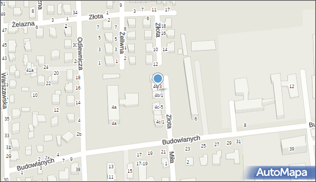 Koluszki, Złota, 4b/2, mapa Koluszki