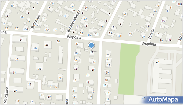 Marki, Złota, 19, mapa Marki