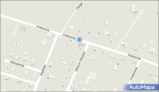 Ostrów Mazowiecka, Złotych Kłosów, 2, mapa Ostrów Mazowiecka