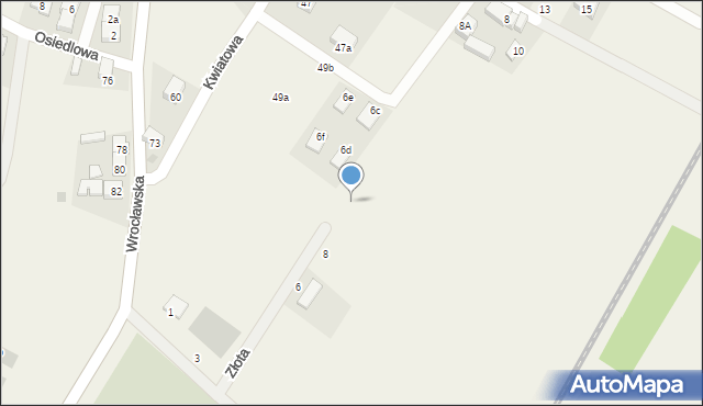 Pasikurowice, Złota, 12, mapa Pasikurowice