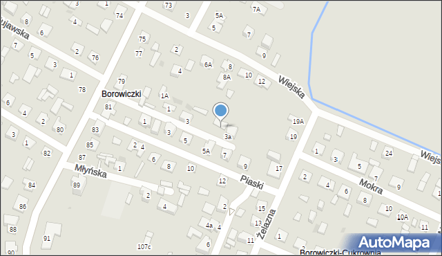 Płock, Złota, 5a, mapa Płock