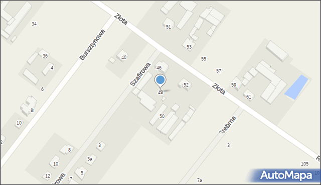 Podolszyn Nowy, Złota, 48, mapa Podolszyn Nowy