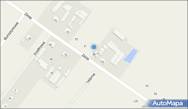 Podolszyn Nowy, Złota, 59, mapa Podolszyn Nowy