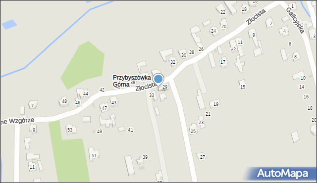 Rzeszów, Złocista, 31, mapa Rzeszów