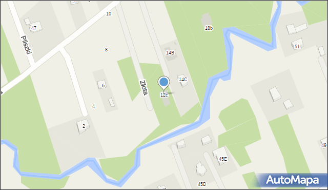 Stefanówka, Złota, 12c, mapa Stefanówka