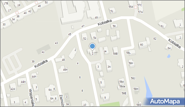 Warszawa, Złotokwiatu, 1, mapa Warszawy