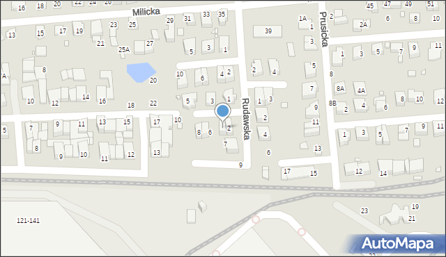 Wrocław, Złotowska, 4, mapa Wrocławia