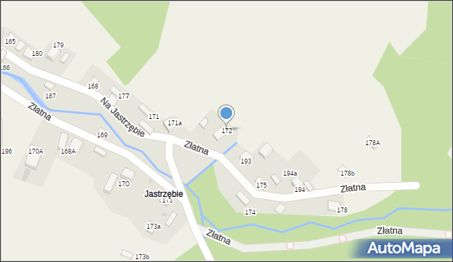 Złatna, Złatna, 172, mapa Złatna