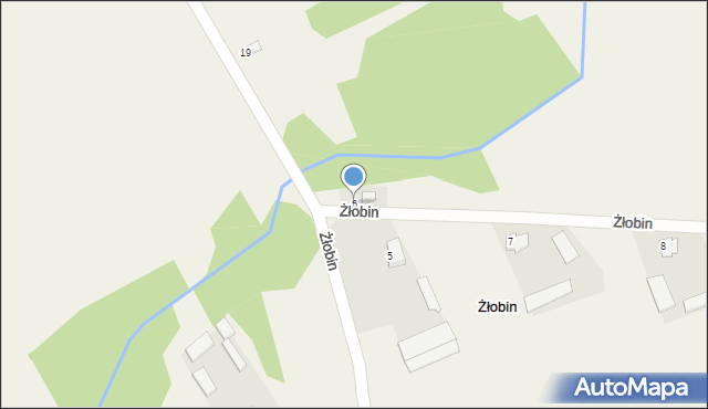 Żłobin, Żłobin, 6, mapa Żłobin