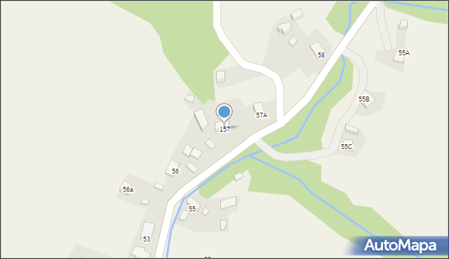 Złockie, Złockie, 157, mapa Złockie