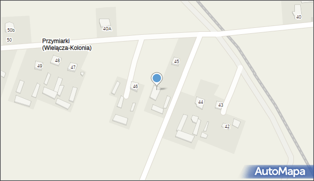 Złojec, Złojec, 45a, mapa Złojec