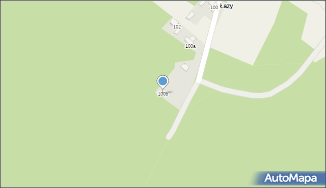 Złożeniec, Złożeniec, 100b, mapa Złożeniec