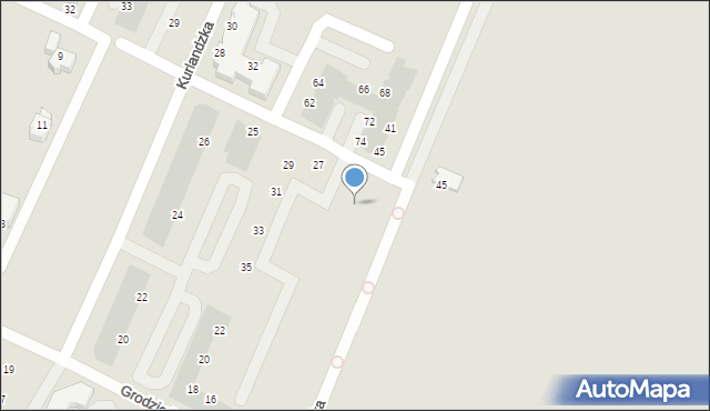 Wrocław, Żmudzka, 47, mapa Wrocławia