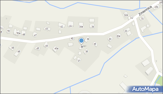 Zmiennica, Zmiennica, 38, mapa Zmiennica