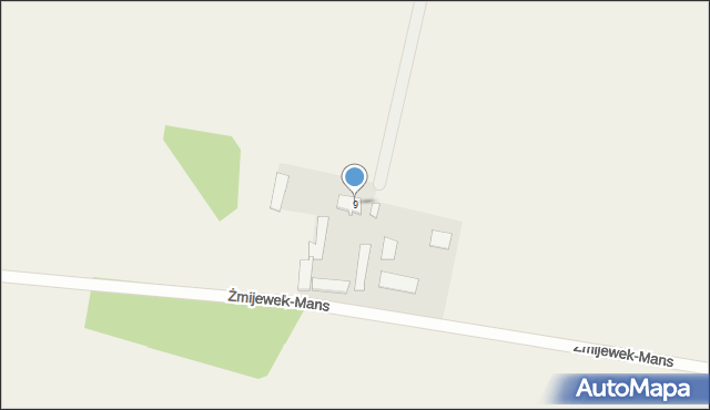 Żmijewek-Mans, Żmijewek-Mans, 9, mapa Żmijewek-Mans